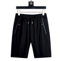 Thin Fitness Running Beach Five-Point Pants by Ovriluxe Enterprises llc