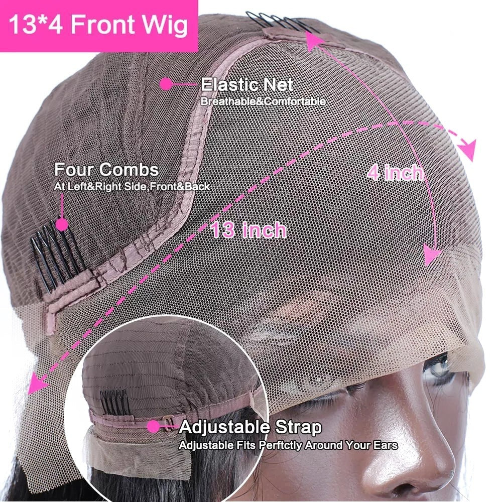 Curly Human Hair Wig Lace Hair Products by The Diamond Empire LLC