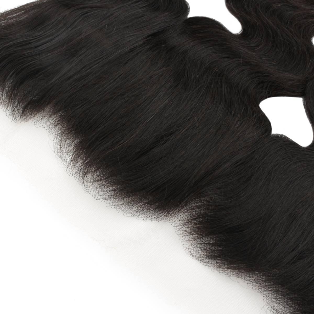 Brazilian Body Wave 13x4 HD Lace Human Hair Frontal by Private Label