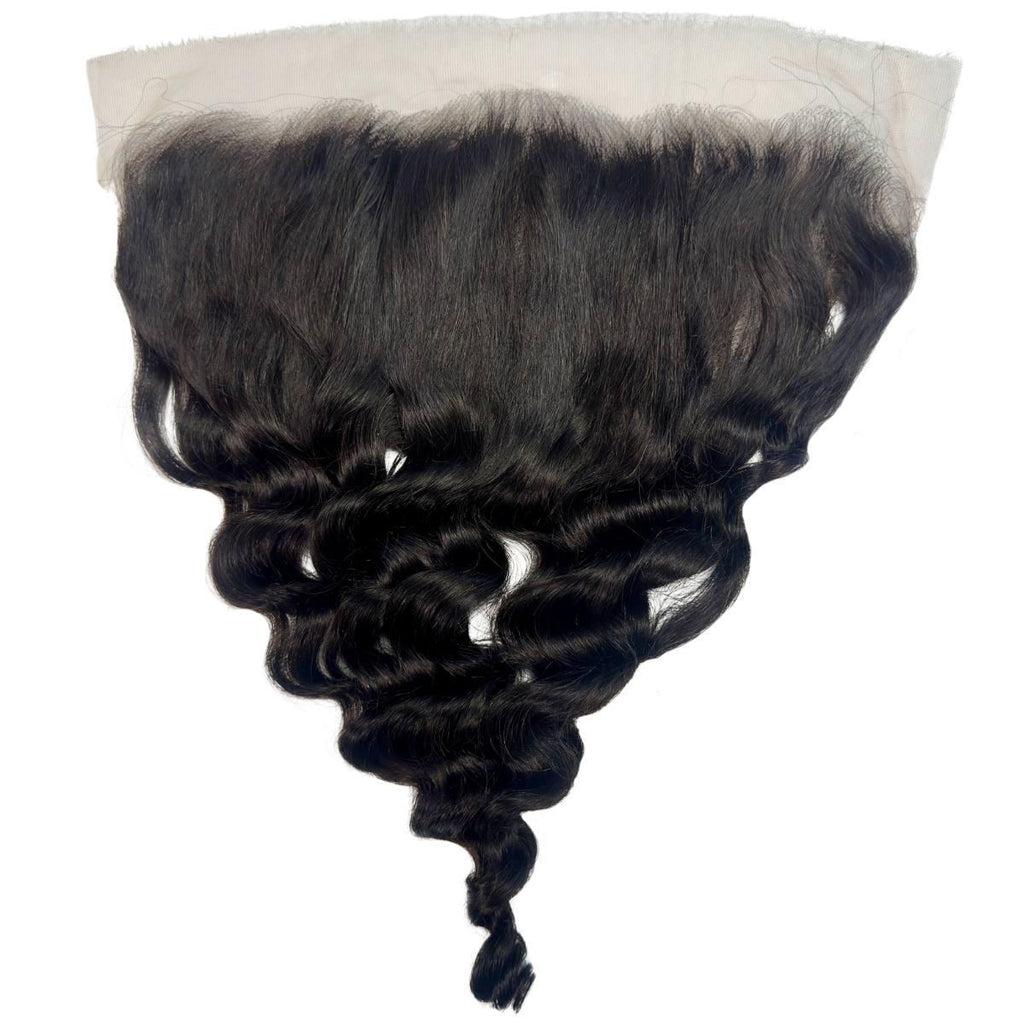 Loose Wave 13x6 HD Lace Human Hair Frontal by Private Label