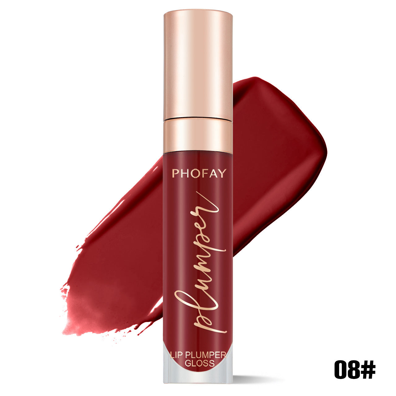 PHOFAY Shiny Lip Plumper Gloss by LadyShow.Store