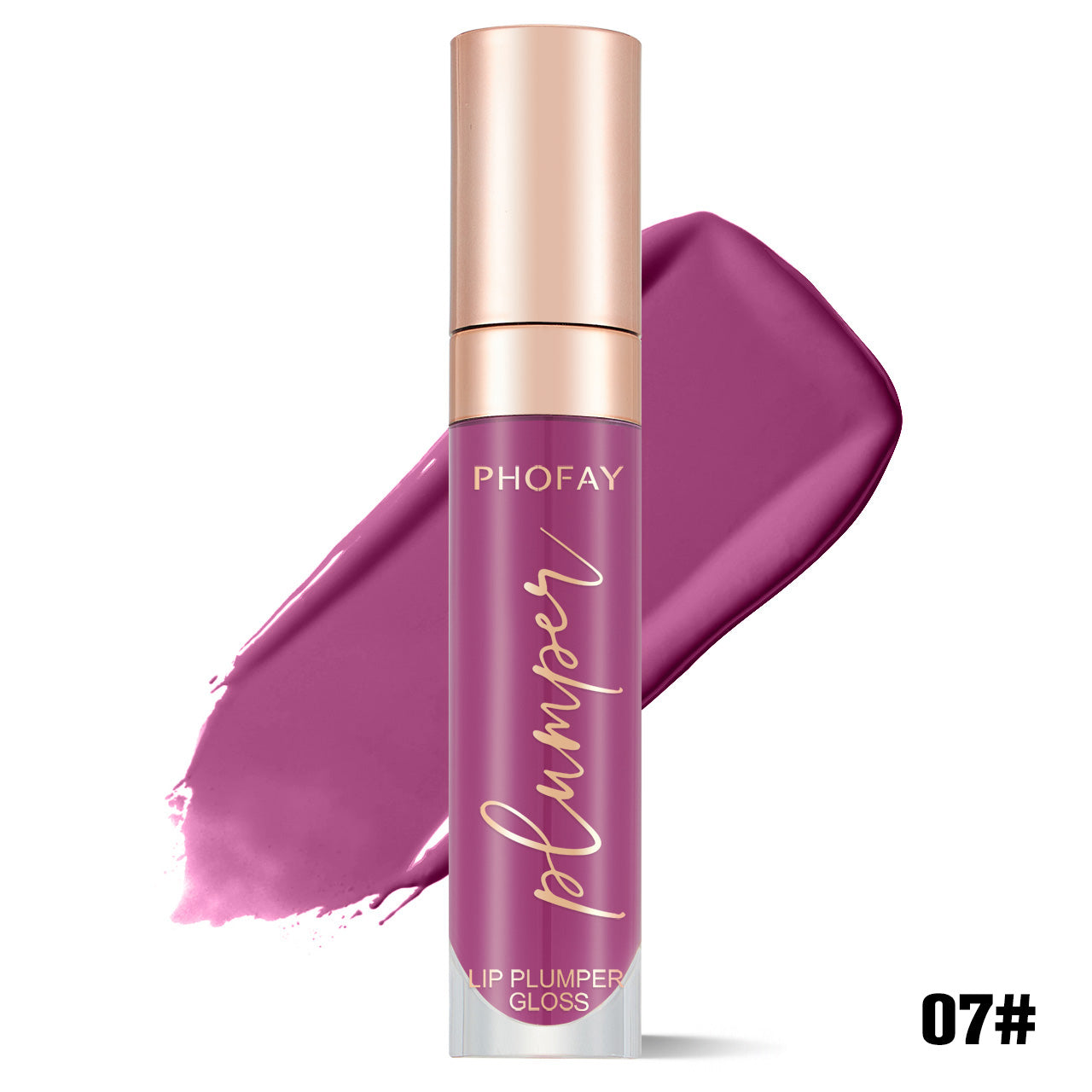 PHOFAY Shiny Lip Plumper Gloss by LadyShow.Store