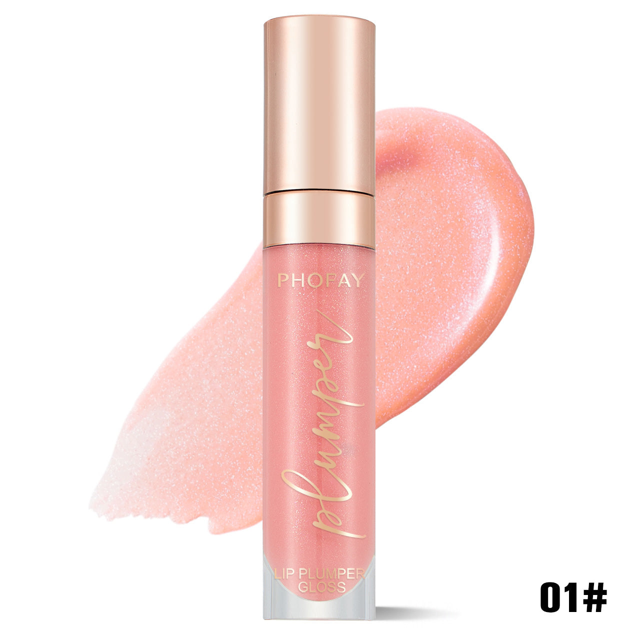 PHOFAY Shiny Lip Plumper Gloss by LadyShow.Store