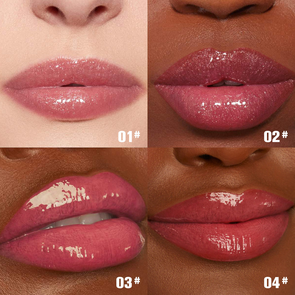 PHOFAY Shiny Lip Plumper Gloss by LadyShow.Store