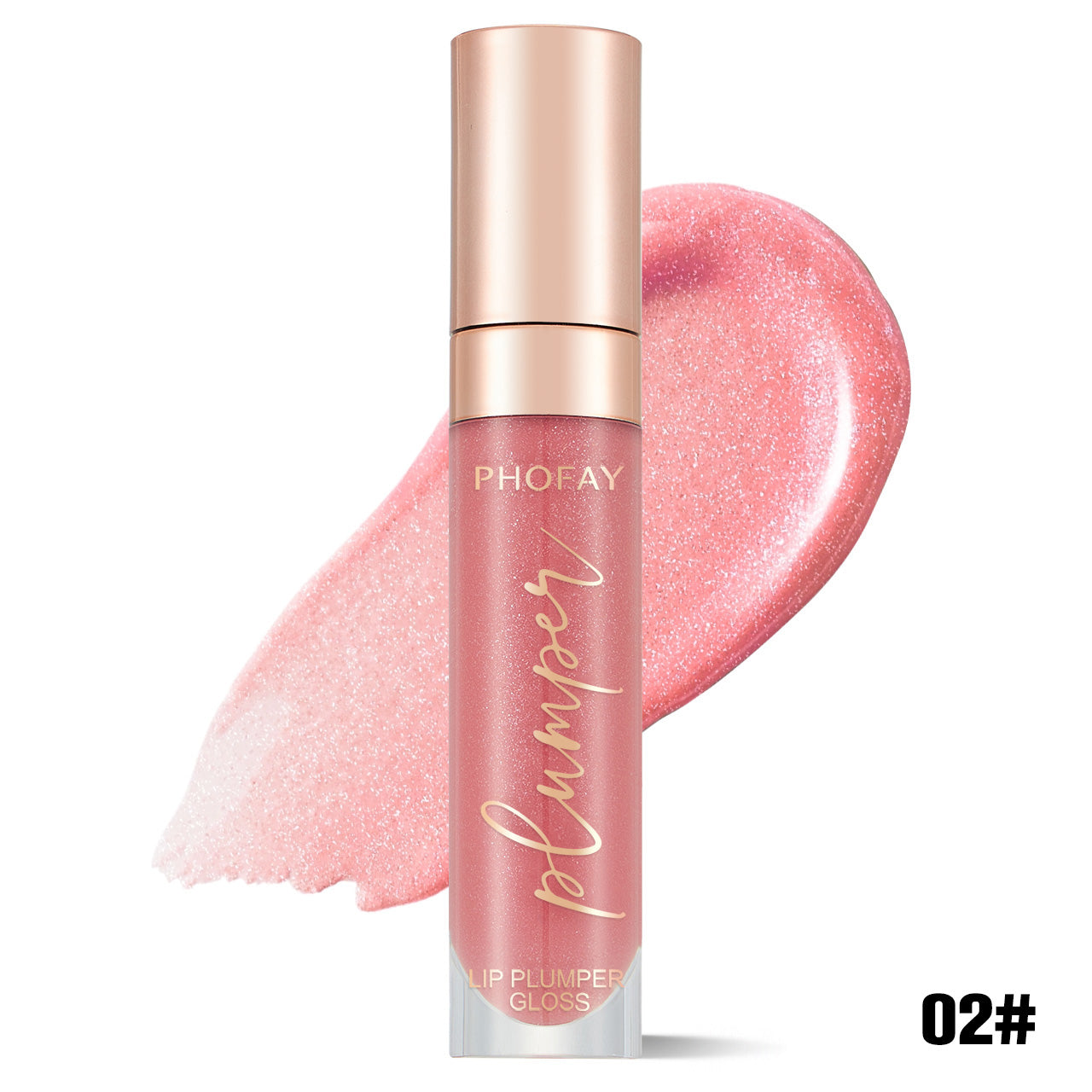 PHOFAY Shiny Lip Plumper Gloss by LadyShow.Store