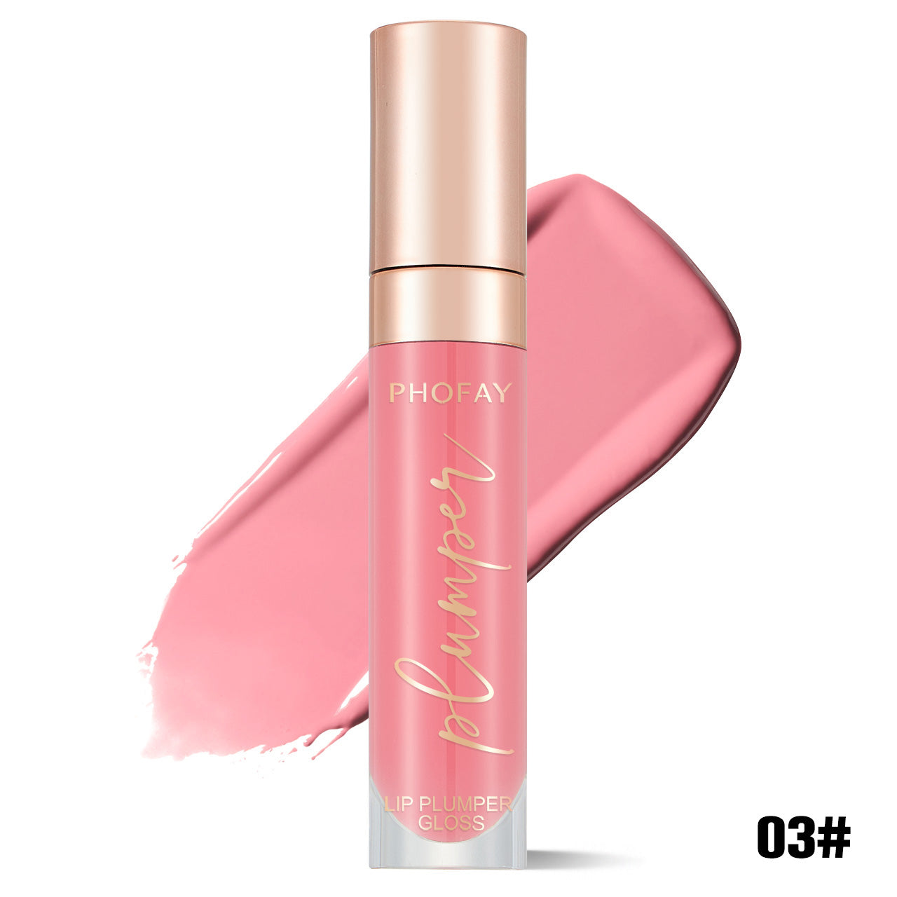 PHOFAY Shiny Lip Plumper Gloss by LadyShow.Store