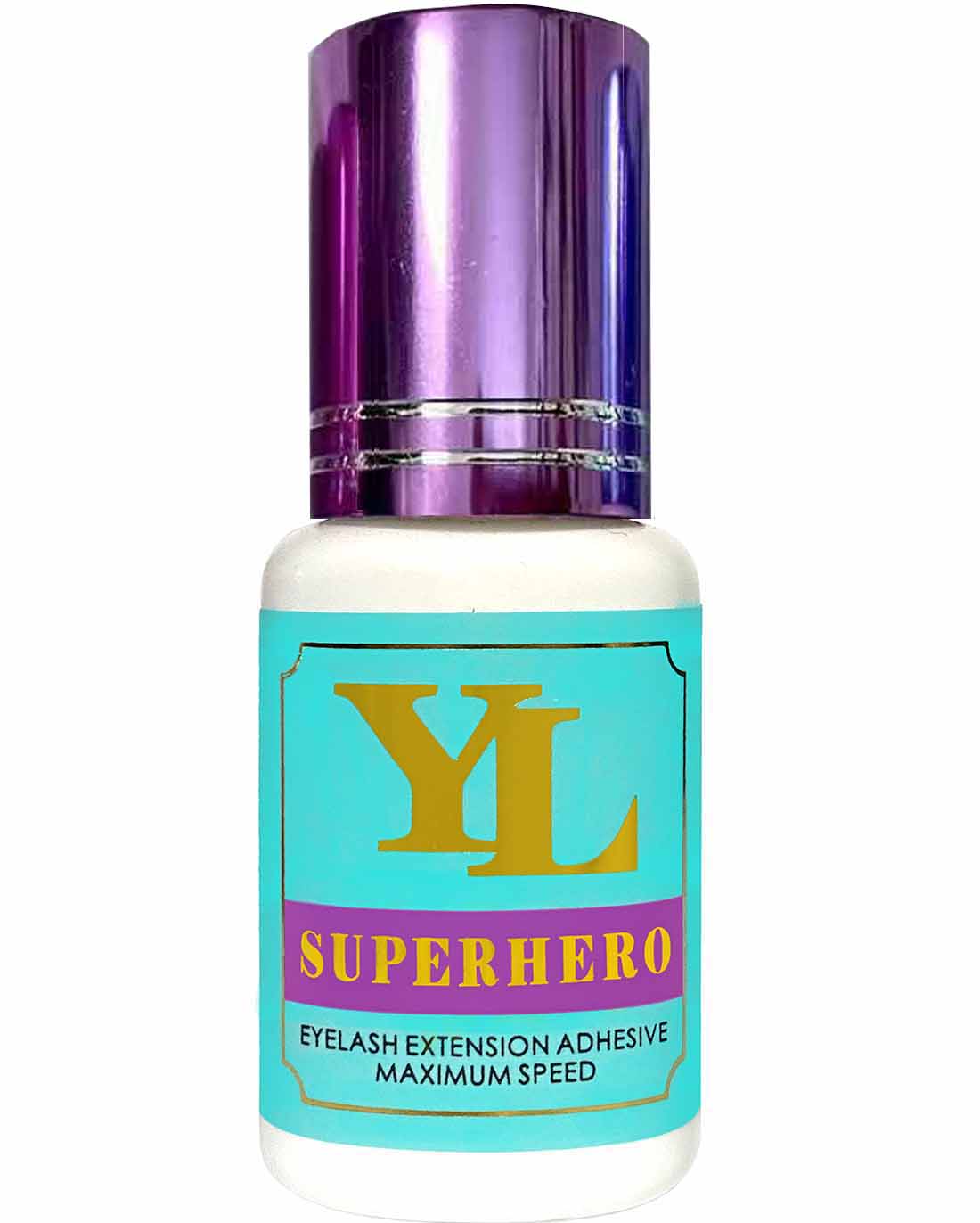 SUPERHERO Lash Glue 0.5-1 Second Fast Dry | EXTRA STRONG- LONG RETENTION 8 weeks【For low to medium humidity】 by YL Lash-Wholesalla