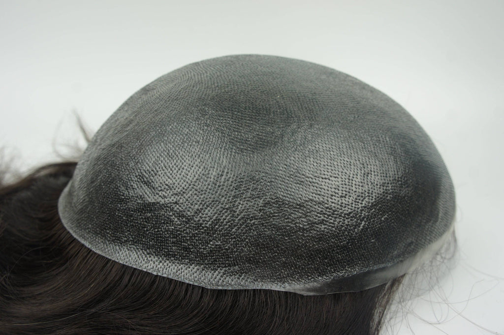 Toupee for men PU Skin 100% Human Hair by VIP Extensions