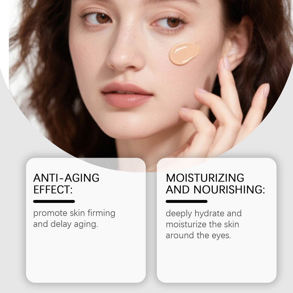 Instant Eye Tightener Cream 20ml – Anti Wrinkle, Puffiness & Crow’s Feet Treatment | Firming Peptide Eye Lift Serum with Brush by Shop - Keshtay L.C.
