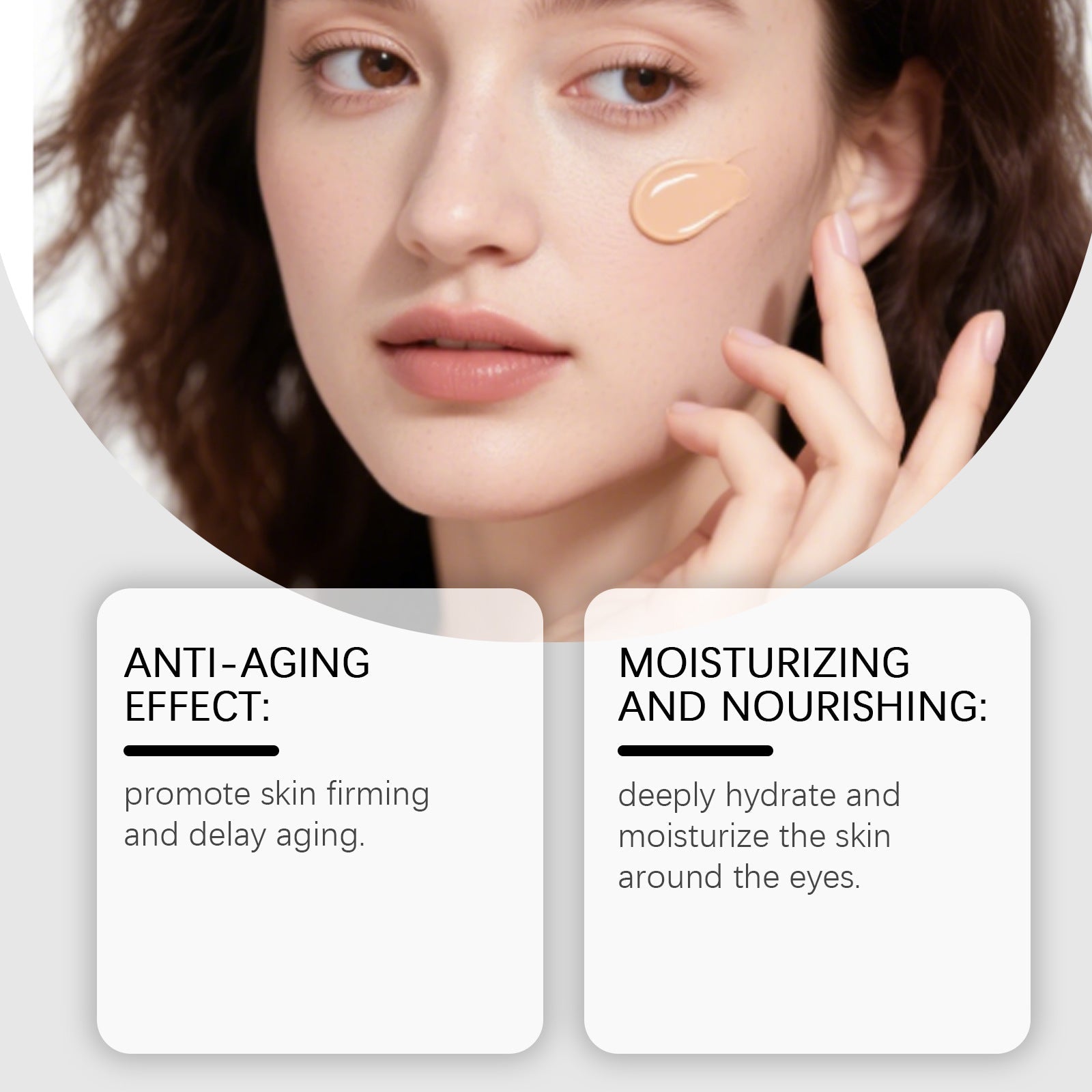 Instant Eye Tightener Cream 20ml – Anti Wrinkle, Puffiness & Crow’s Feet Treatment | Firming Peptide Eye Lift Serum with Brush by Shop - Keshtay L.C.