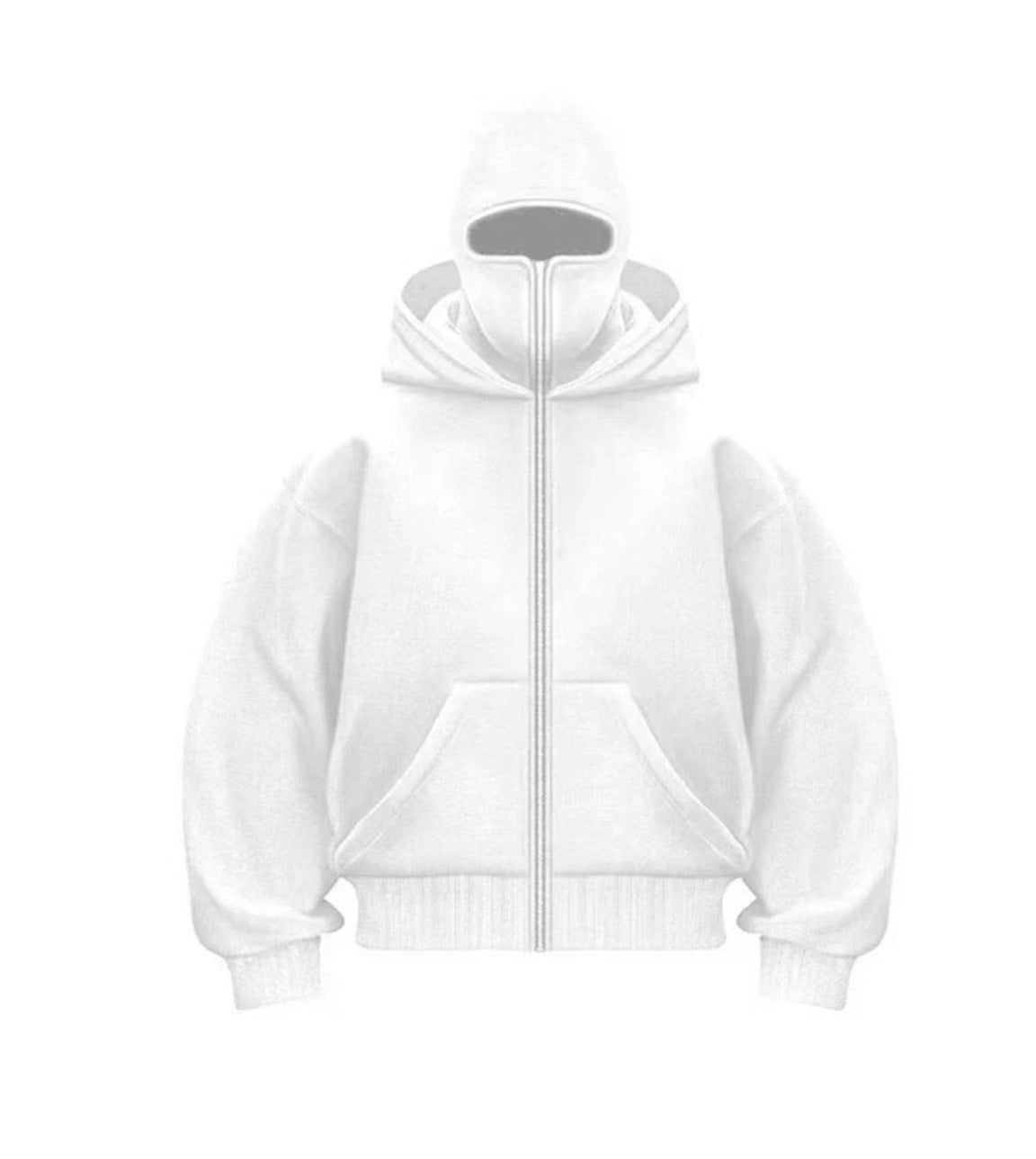 Men's Hooded Zip-Up Baseball Jacket by Ovriluxe Enterprises llc