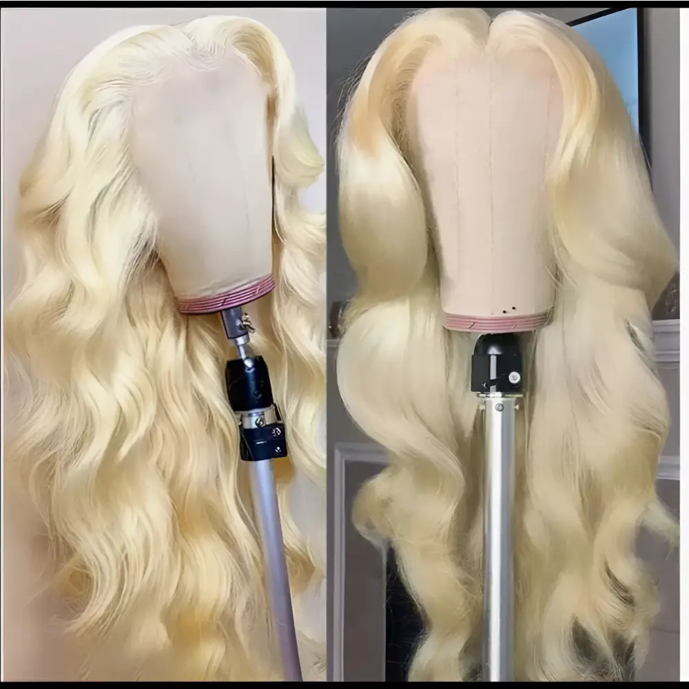 30 Inch HD 13x4 Blonde Body Wave Human Hair Wig by Royalessencelux