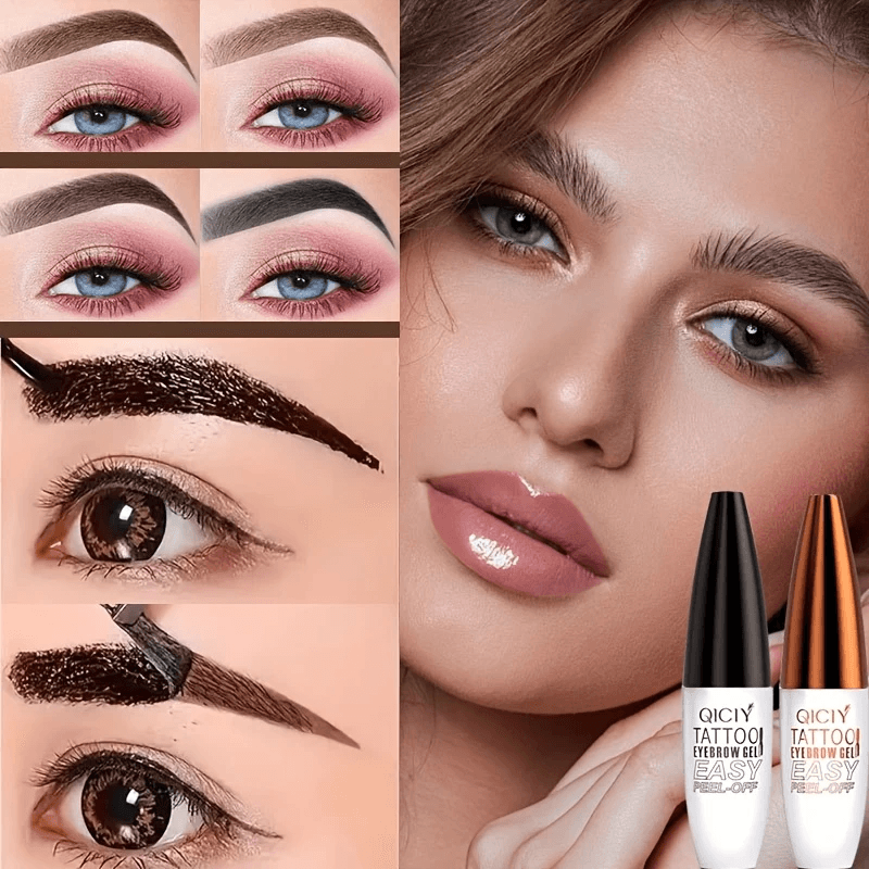 Easy Peel Off Eyebrow Gel Long-Lasting, Waterproof & Smudge Proof by CartRare