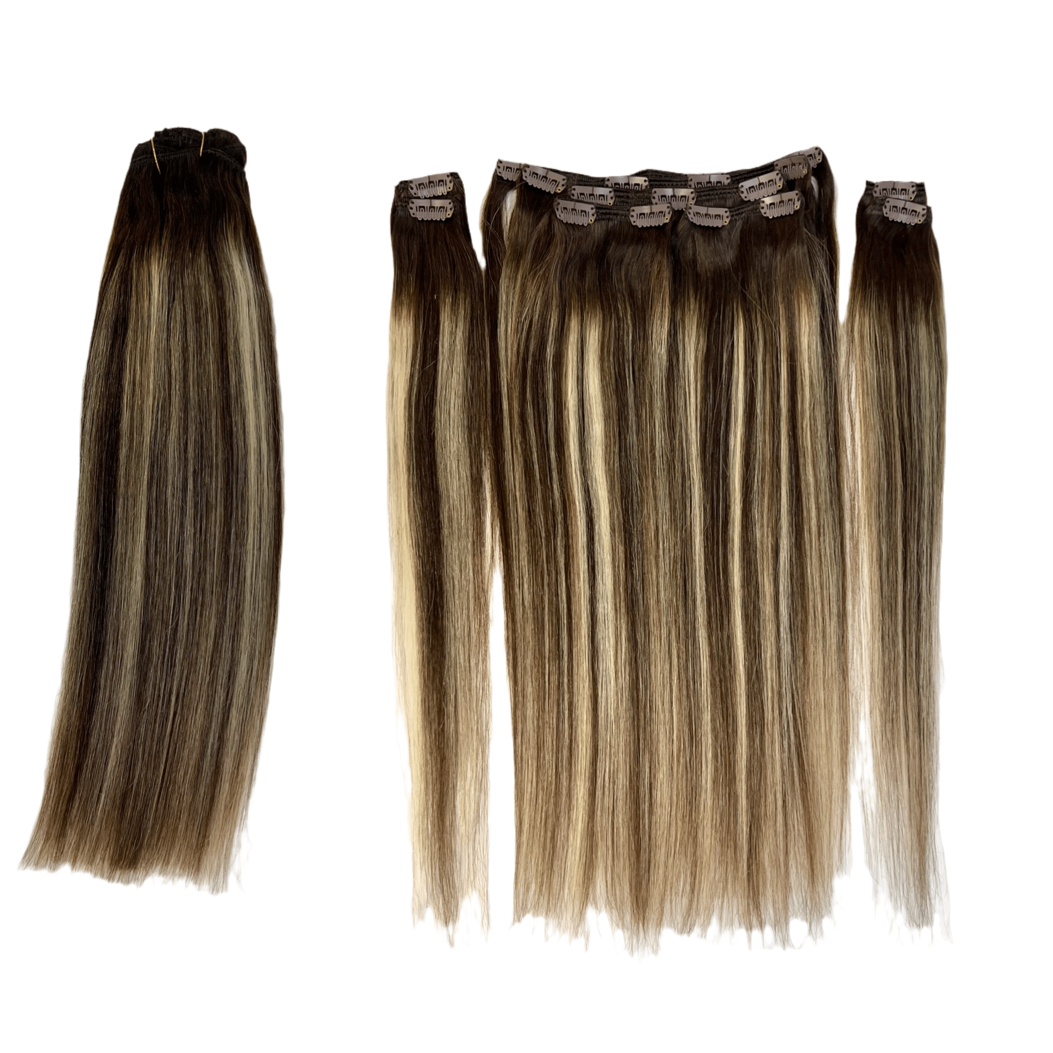 VIP Clip Extensions / Silky Straight - 18" (140 g ) ClipeX System by VIP Extensions