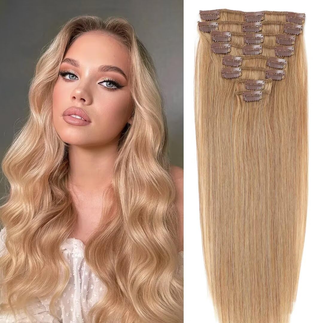 VIP Clip Extensions / Silky Straight - 18" (140 g ) ClipeX System by VIP Extensions