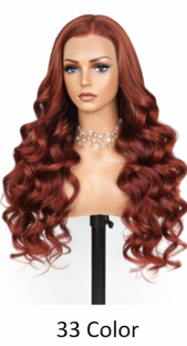 Light Ash Blonde Balayage Wig 24' Human Hair Body Wave Wear and Go Glueless Blonde Prebleached by Zernabella
