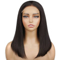 Straight 5x5 HD Lace Closure 100% Human Hair Bob Wig by Private Label
