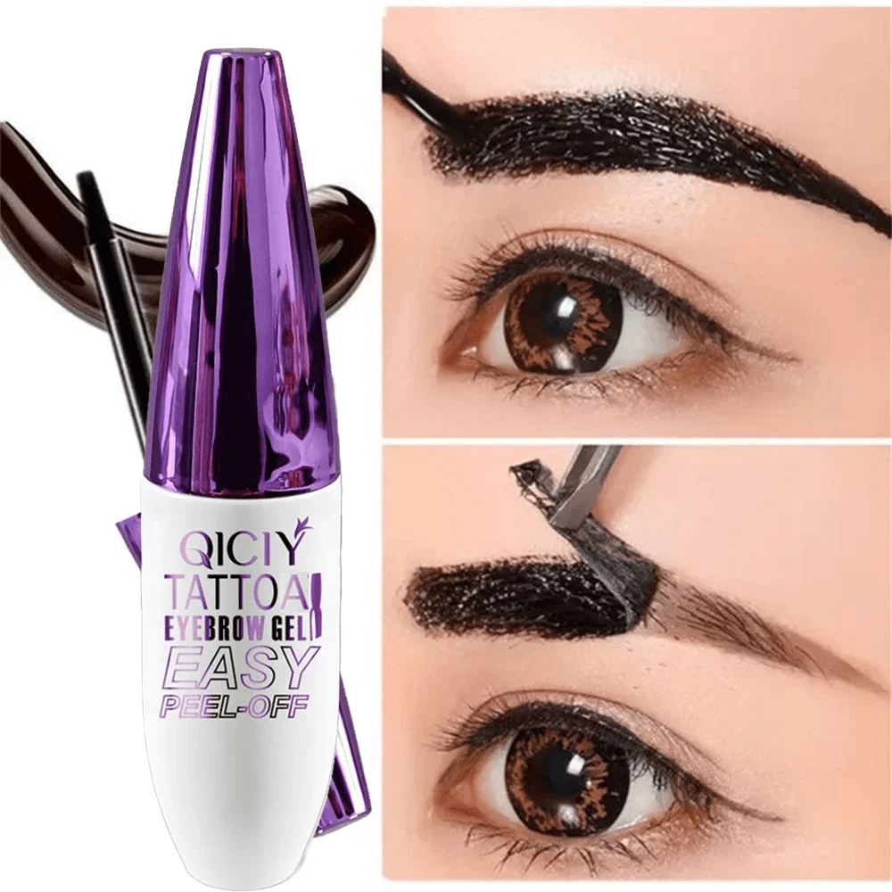 Easy Peel Off Eyebrow Gel Long-Lasting, Waterproof & Smudge Proof by CartRare