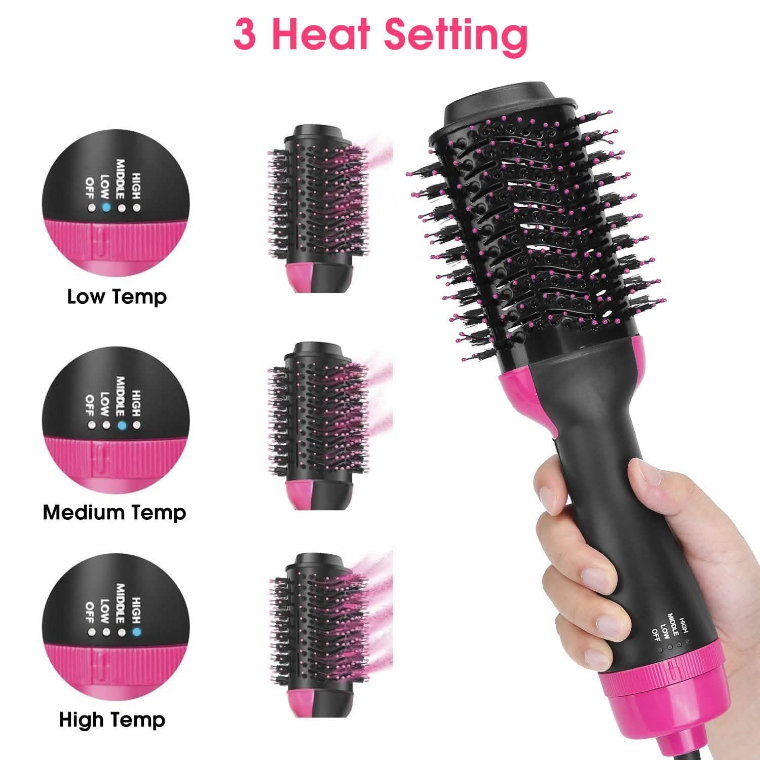 4-in-1 Hair Dryer Volumizer Brush by DailySale