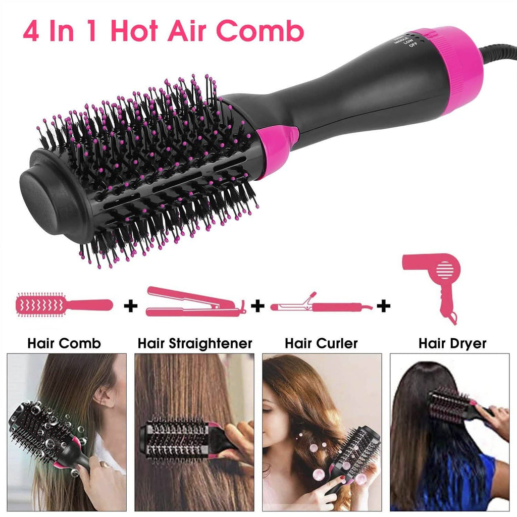 4-in-1 Hair Dryer Volumizer Brush by DailySale