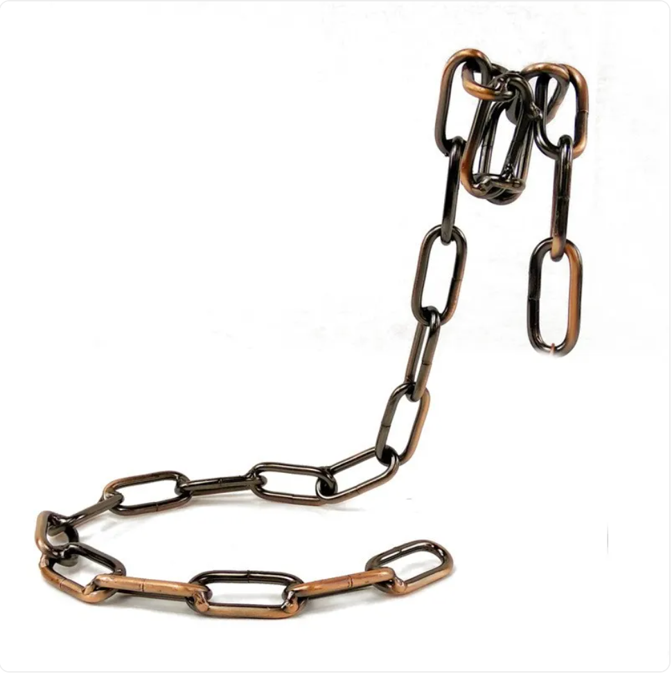 Suspension Chain Wine Rack Metal Holder by Ovriluxe Enterprises llc