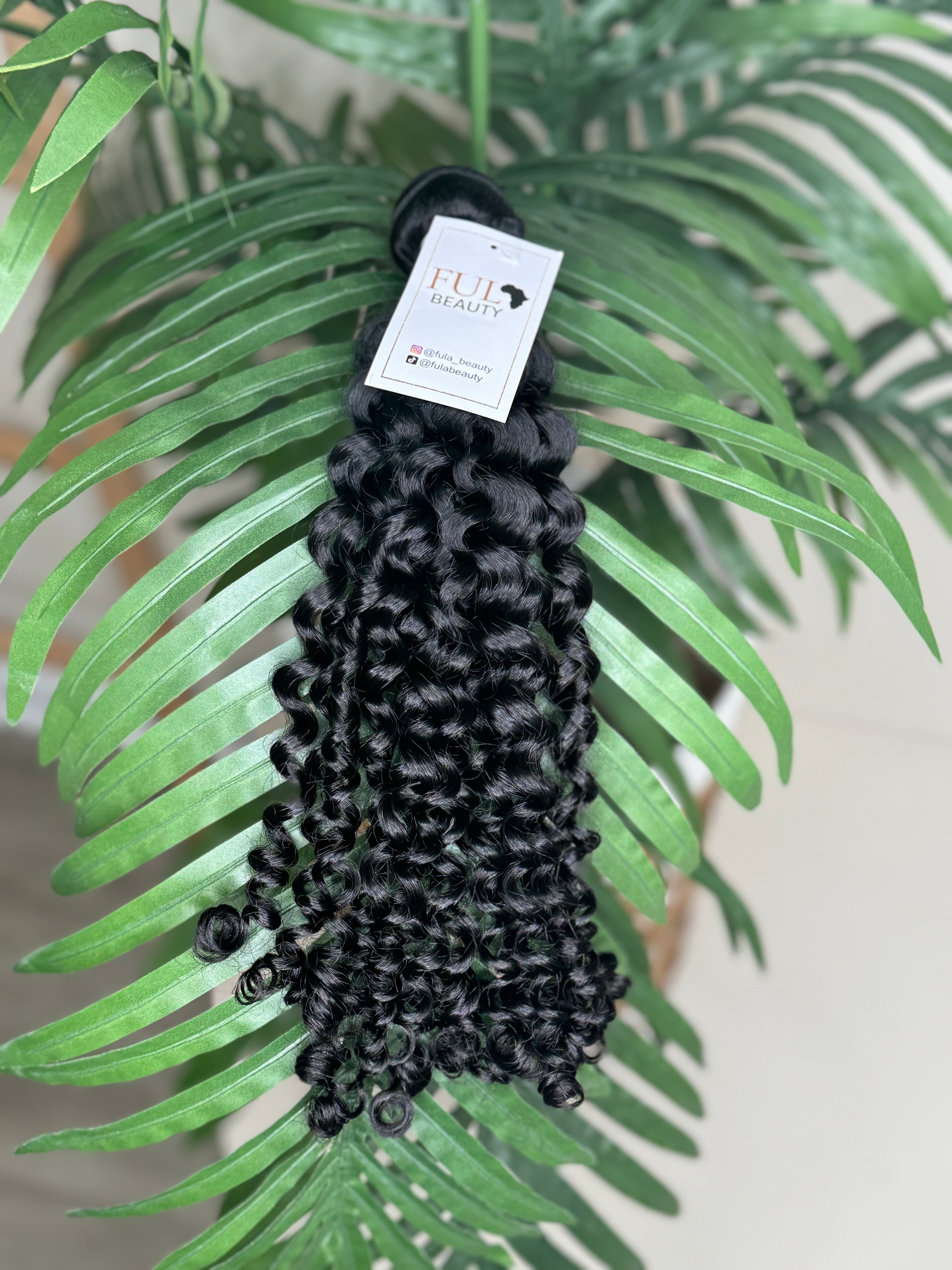 Italian Curl Wefted Bundle by Fula Beauty