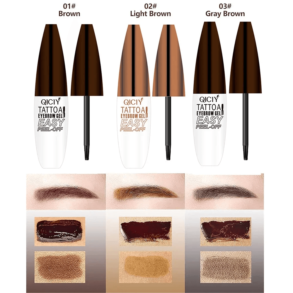 Easy Peel Off Eyebrow Gel Long-Lasting, Waterproof & Smudge Proof by CartRare