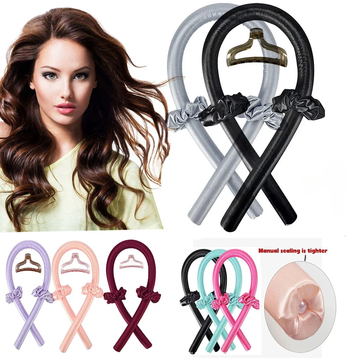 Heatless Curling Rod Headband by ViralGalleria.com