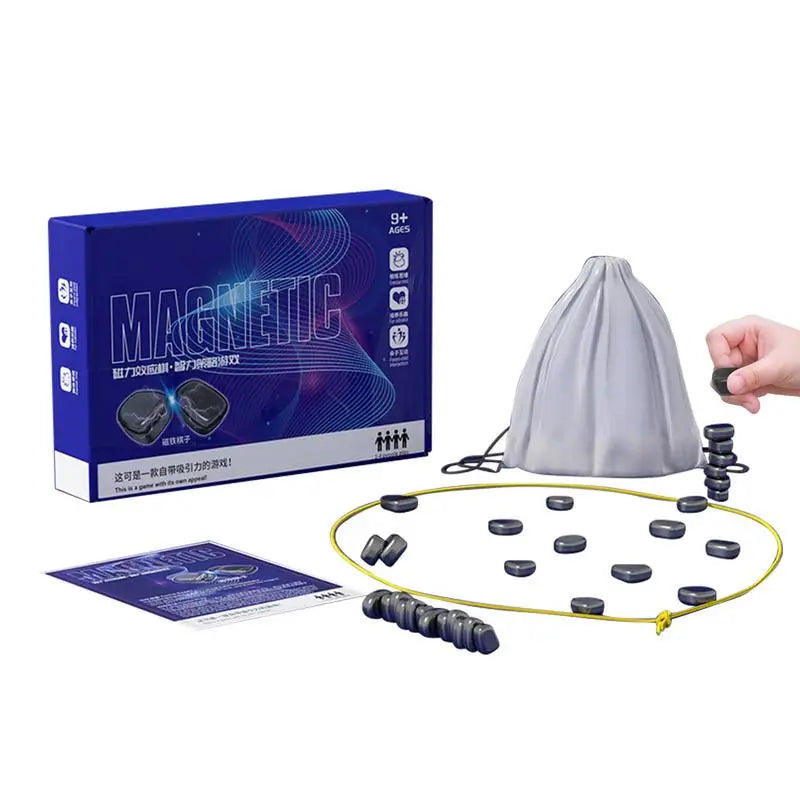 Chess Board Game Magnetic Effect by Ovriluxe Enterprises llc