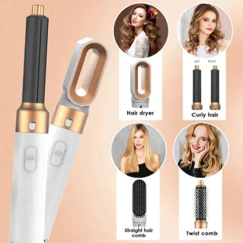 5-in-1 Hair Styler Brush by MANDOTOS