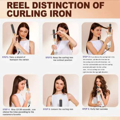 5-in-1 Hair Styler Brush by MANDOTOS