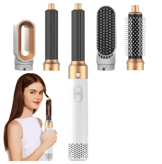 5-in-1 Hair Styler Brush by MANDOTOS
