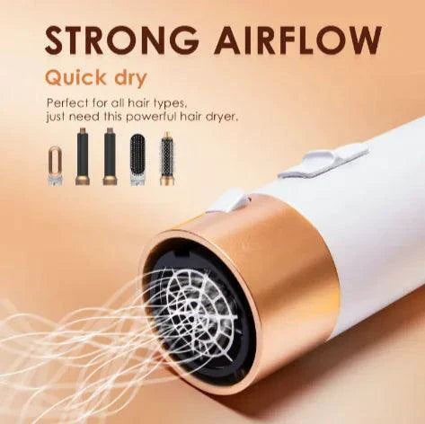 5-in-1 Hair Styler Brush by MANDOTOS