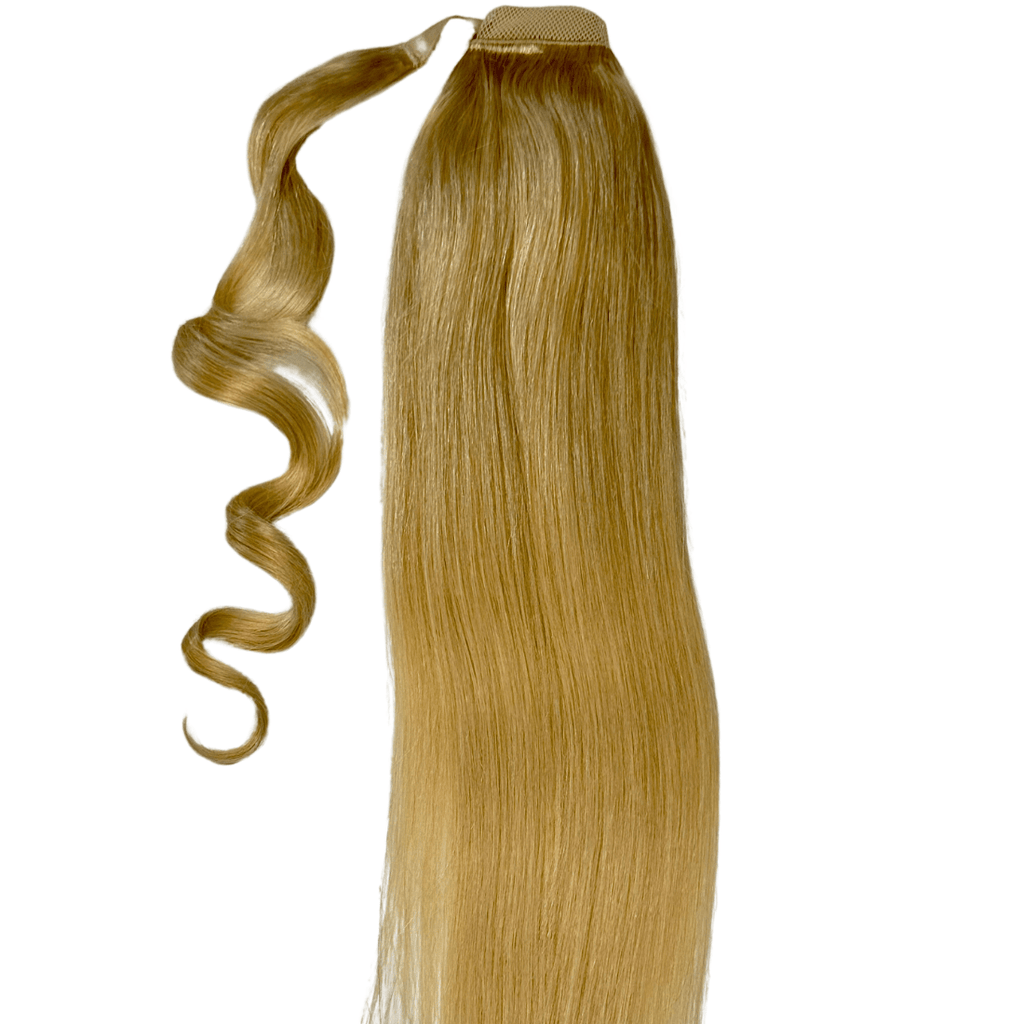 Bleach Blonde 100% Human Hair Ponytail Extension by Private Label