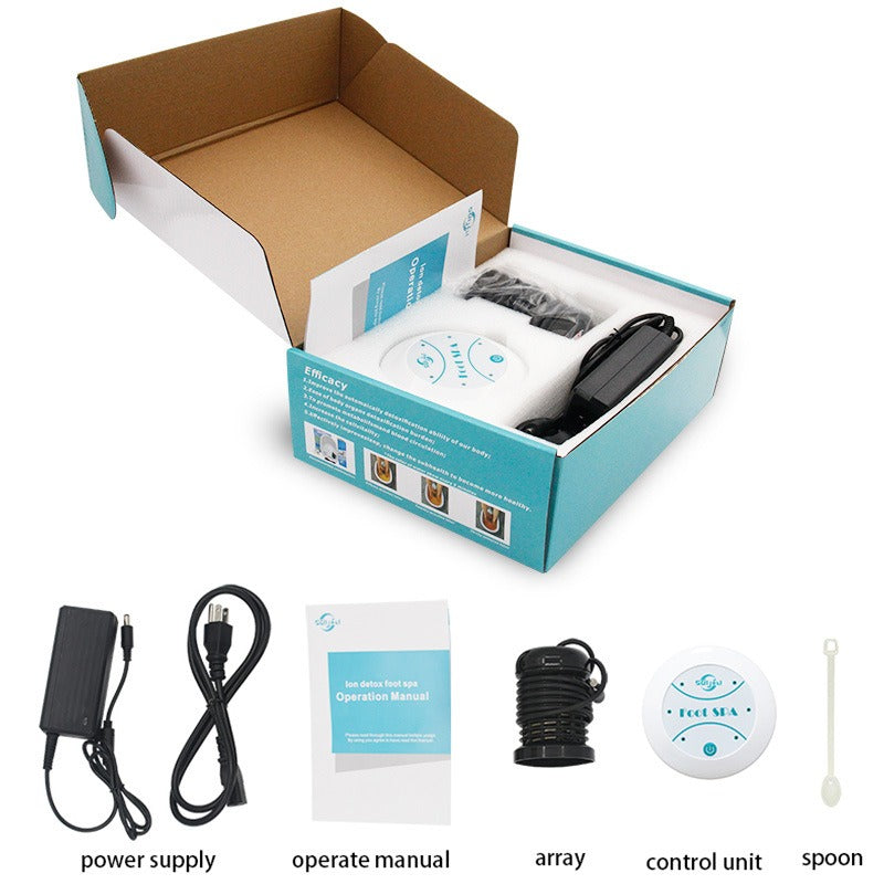 Mini Foot Massager Portable Ion Foot Bath by Ovriluxe Enterprises llc