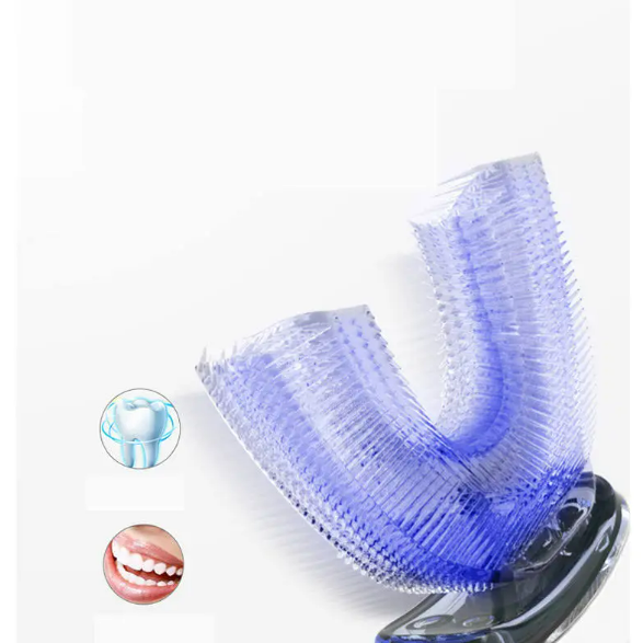 U-Shaped Ultrasonic Electric Toothbrush by Ovriluxe Enterprises llc