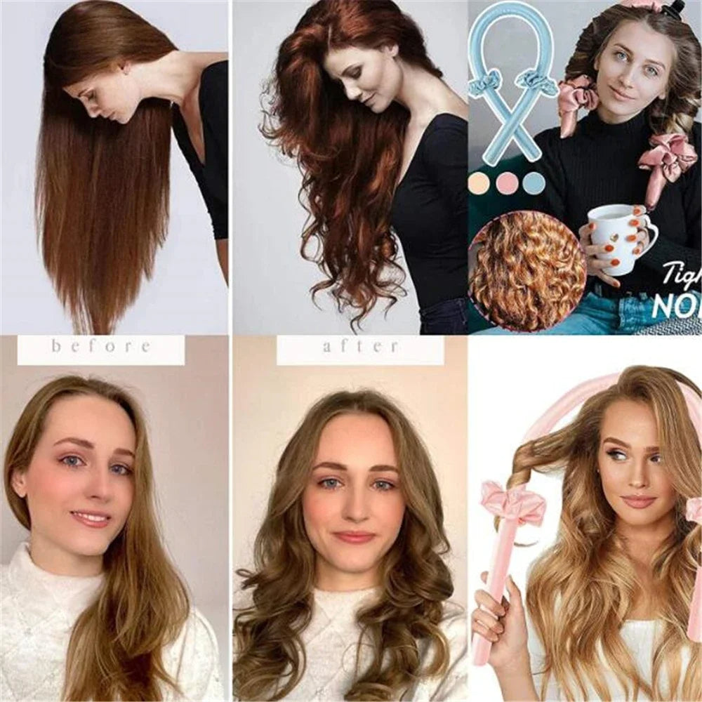 Heatless Curling Rod Headband by ViralGalleria.com