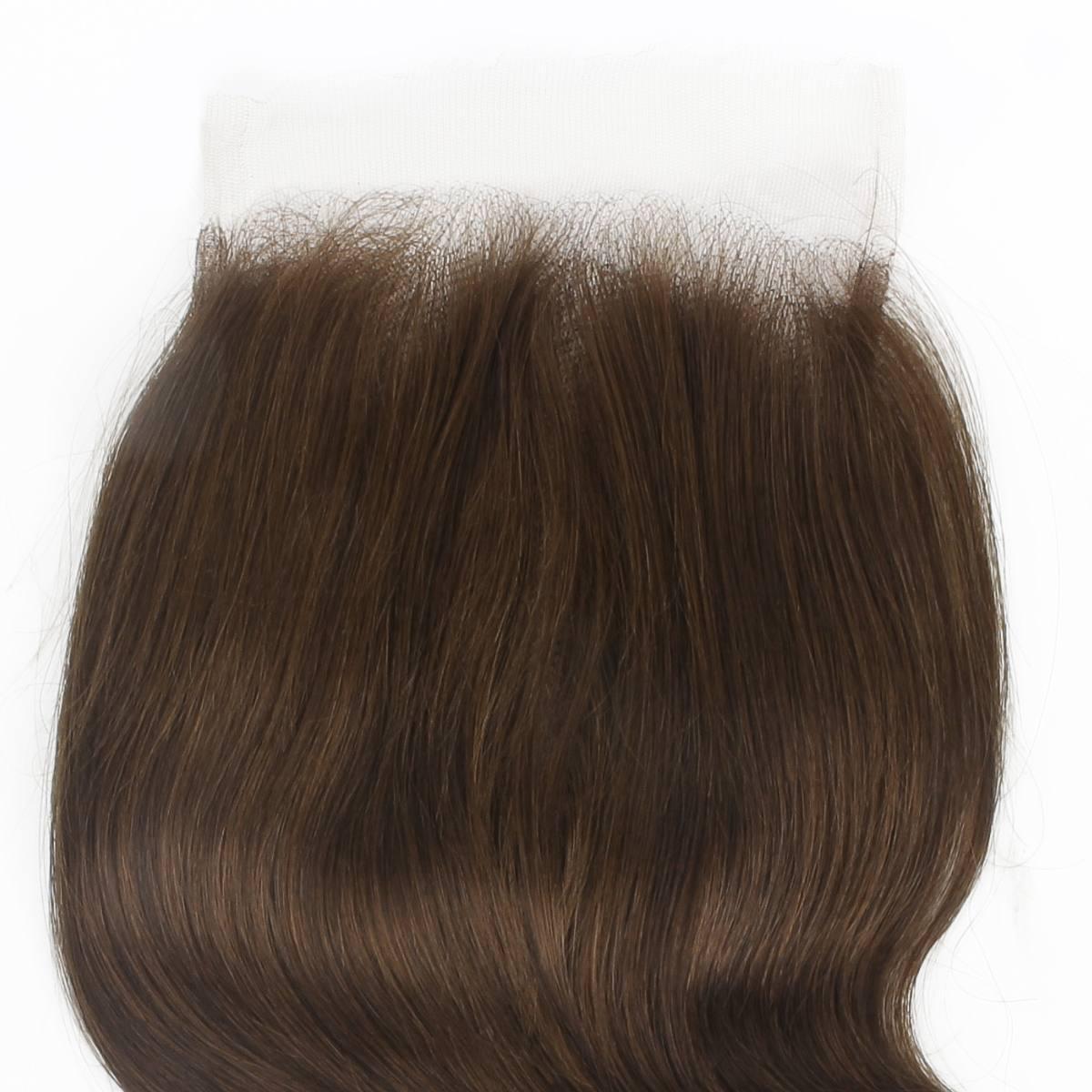 Medium Brown Body Wave 5x5 HD Lace Human Hair Closure by Private Label