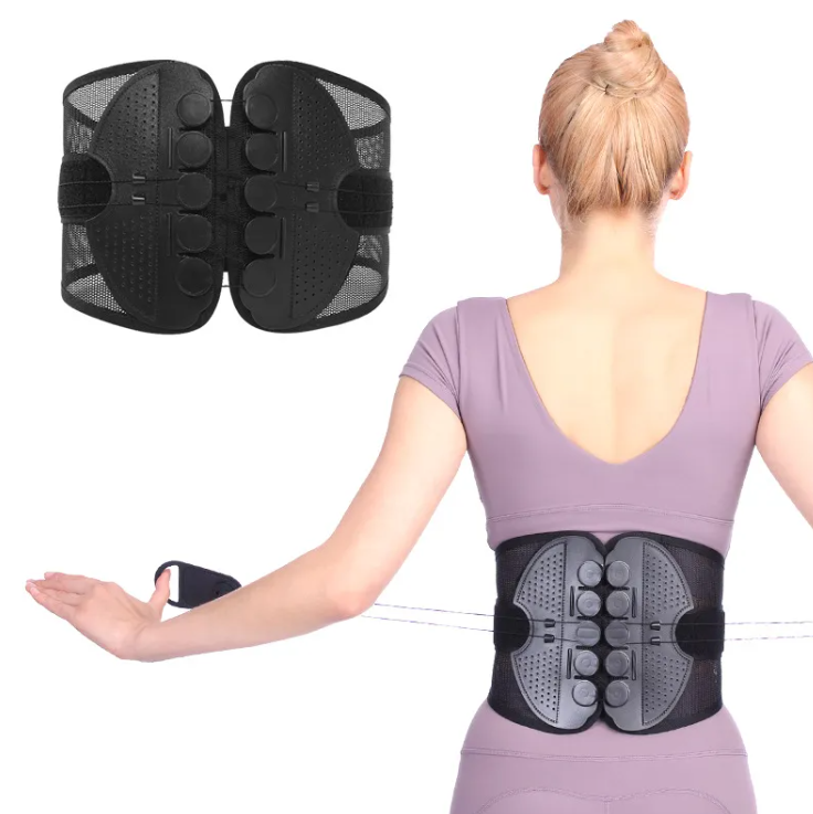 Double Pull Lumbar Support Belt by Ovriluxe Enterprises llc