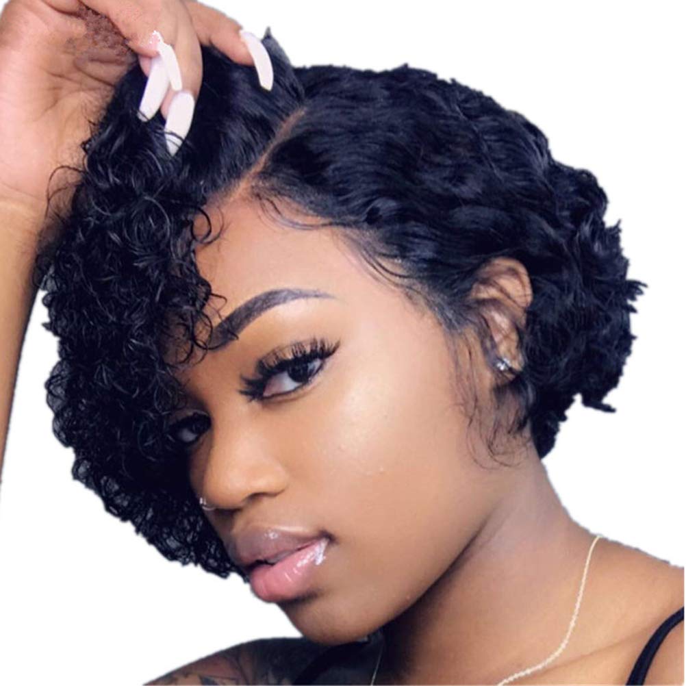 Peruvian Curly Bundles Human Hair - Jerry Curl Weaving, Double Drawn Remy Hair Extensions, Colored Bundles by Luxegan