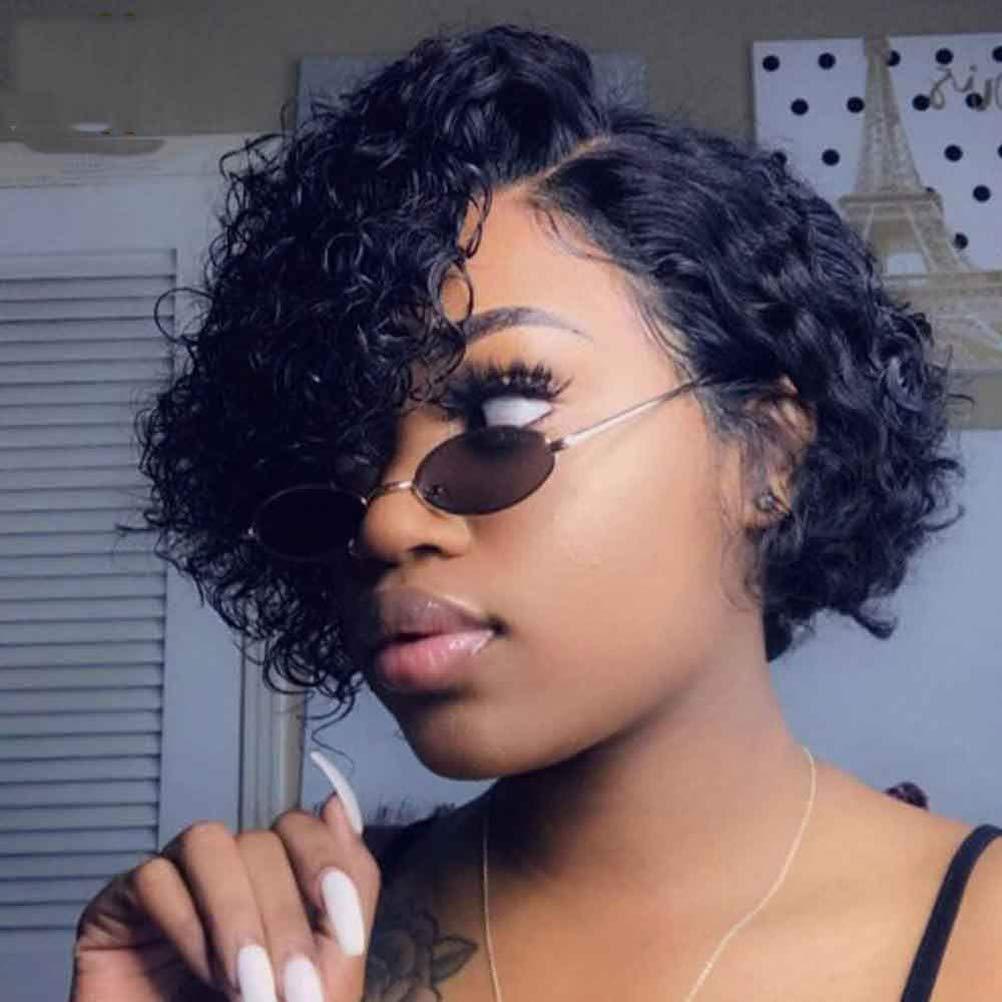 Peruvian Curly Bundles Human Hair - Jerry Curl Weaving, Double Drawn Remy Hair Extensions, Colored Bundles by Luxegan