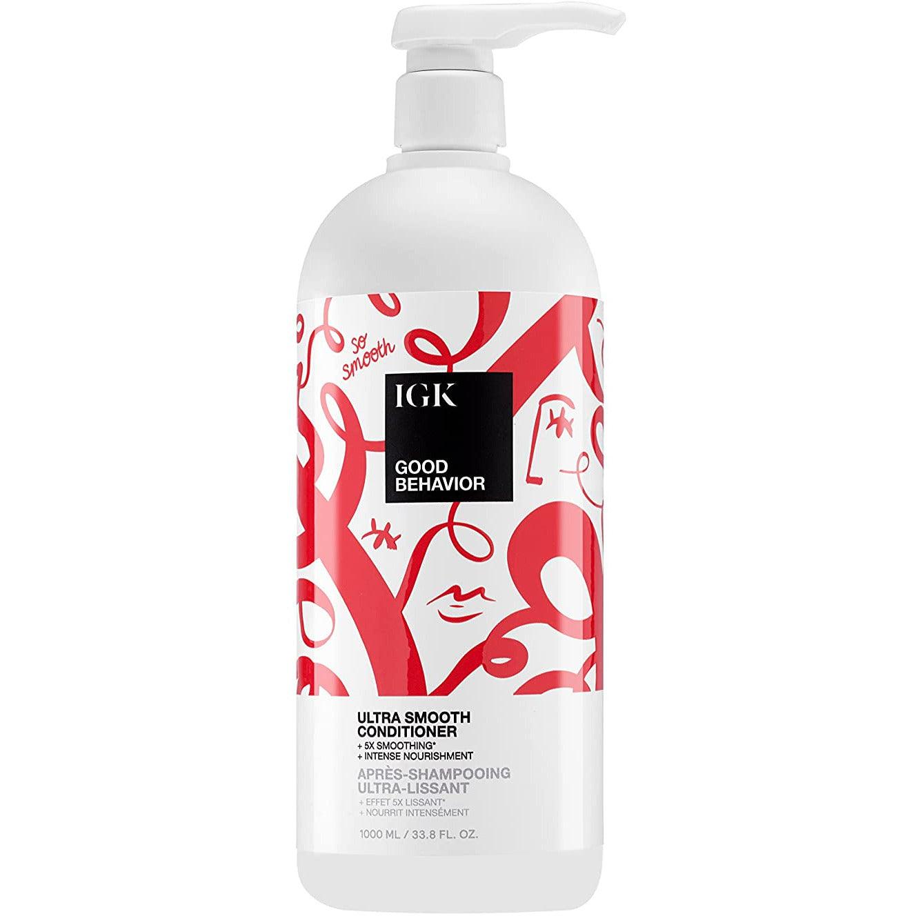 IGK GOOD BEHAVIOR Ultra Smooth Conditioner by The Warehouse Salon