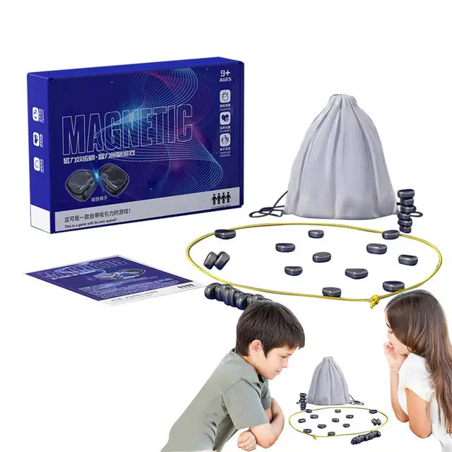 Chess Board Game Magnetic Effect by Ovriluxe Enterprises llc