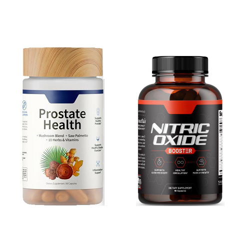 Nitric Oxide & Saw Palmetto Capsule Set by Ovriluxe Enterprises llc