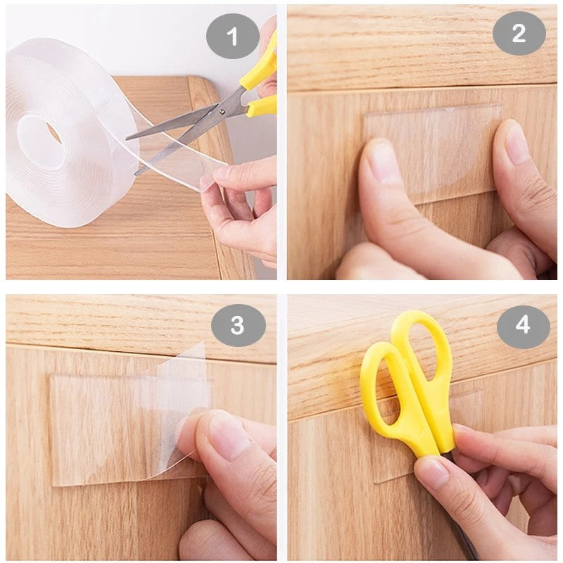 Nano Tape Double Sided Tape Transparent by Ovriluxe Enterprises llc