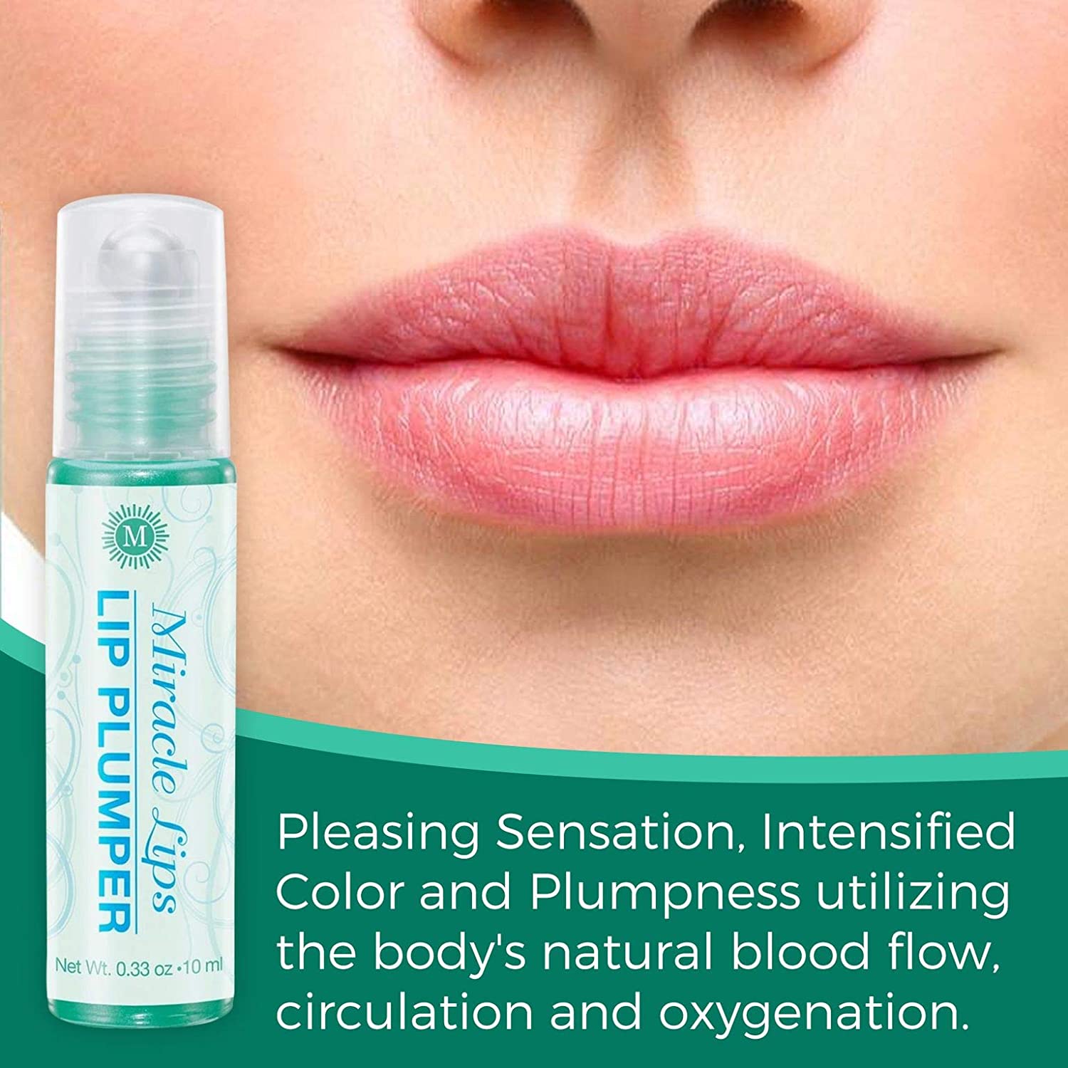 Holocuren Miracle Lips Plumper 0.33 oz – Rich Buttery Vitamin Formula for Fuller-Looking Lips by HOLOCUREN - Official Website