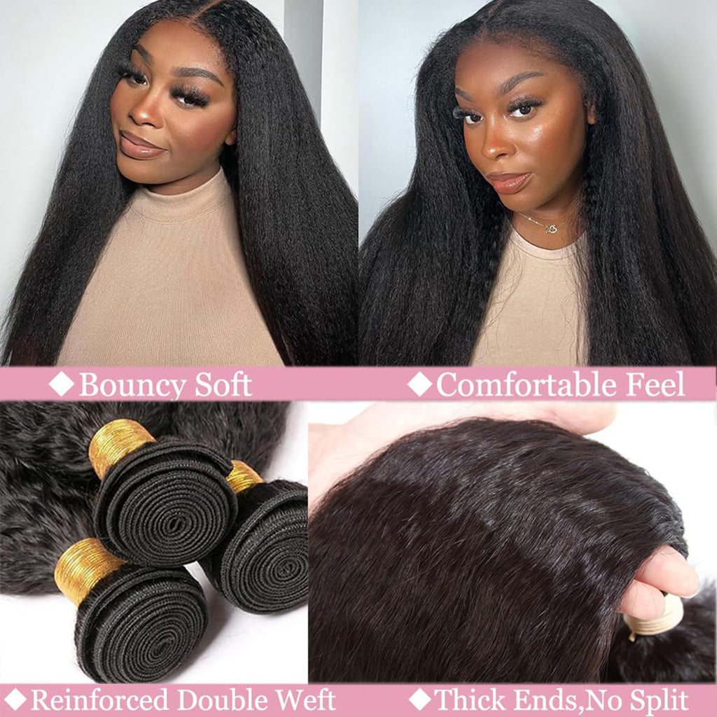 Brazilian Virgin Hair Bundles Deep Wave Human Hair Extensions by Lady Ros