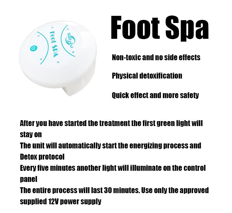 Mini Foot Massager Portable Ion Foot Bath by Ovriluxe Enterprises llc