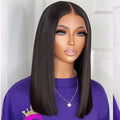 Double Drawn Bone Straight Human Hair Wigs by LadyShow.Store
