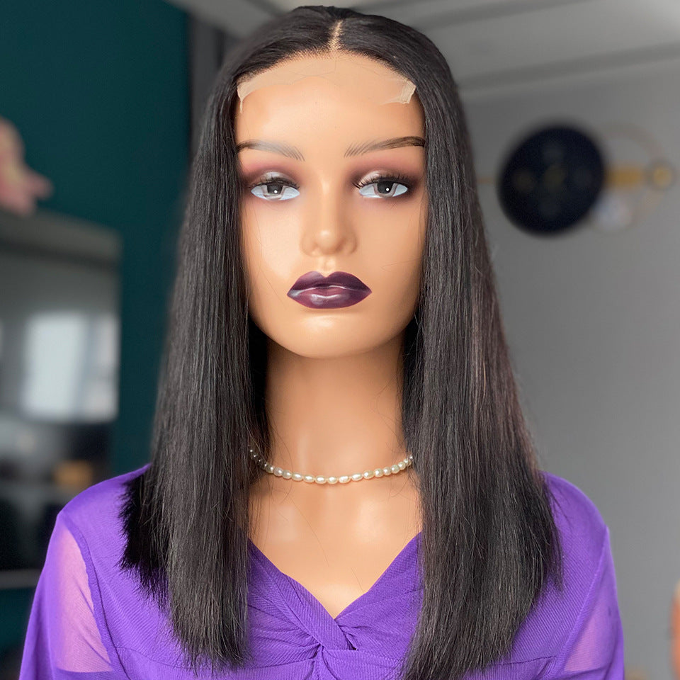 Double Drawn Bone Straight Human Hair Wigs by LadyShow.Store
